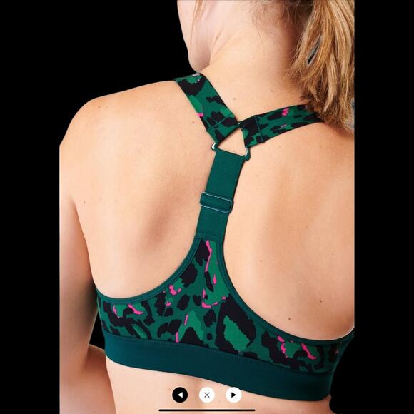 EUC Sweaty Betty Power Medium Support Sports Bra $58.00 Size Medium - Picture 4 of 6